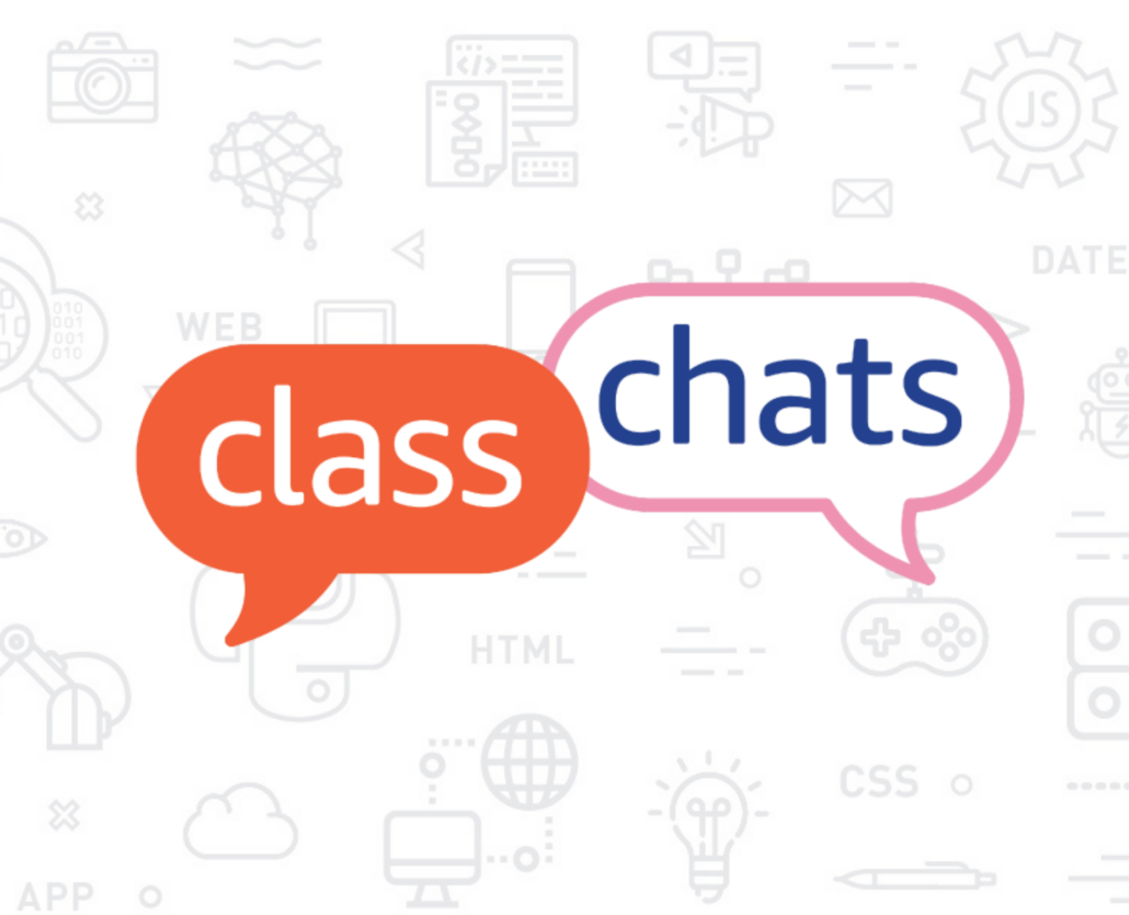 Class Chats Logo vor Hintergrund