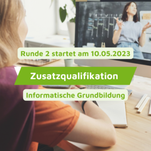 Zusatzqualifikation (2) informatische Grundbildung