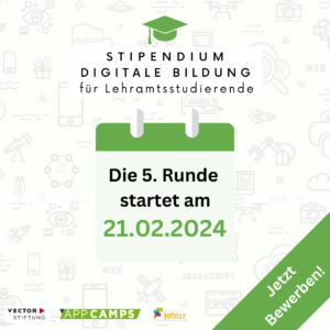 Stipendium Digitale Bildung