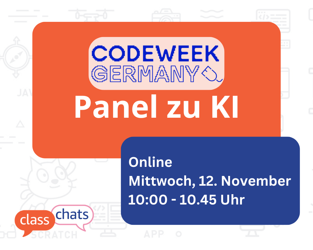 Class Chat Panel zu Künstlicher Intelligenz im Rahmen der Codeweek